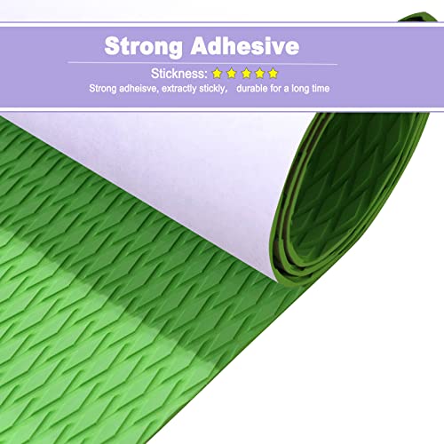 Hzshark Boat Flooring Eva Foam Boat Flooring Universal Diy Surfboard Traction Pad Non-Slip Grip Mat 94.5"X11.8" Self-Adhesive Trimmable Sheet For Fishing Boat Kayak Yacht Rv, For Jet Ski, For Jon Boat #TOP4