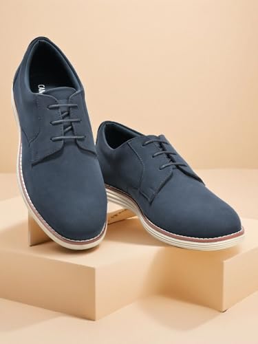 Image of Cantabil Casual Shoes for Men l Lightweight & Comfortable with Cushioned Insole PU Upper TPR Sole Lace Up Closure (P MFTW00145E)