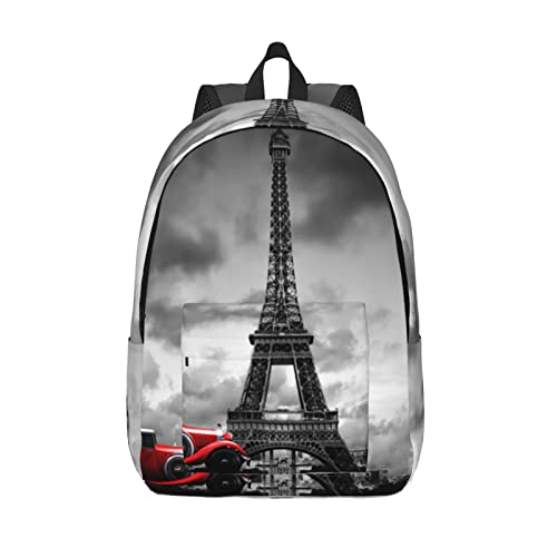 Sac à dos ordinateur portable Tour Eiffel pour les trajets quotidiens