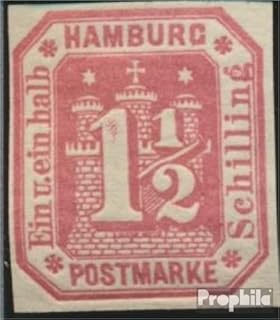 Hamburg 21U ND Reissue ungezÃ¤hnt 1866 Hamburg Coat of Arms (Stamps for Collectors)