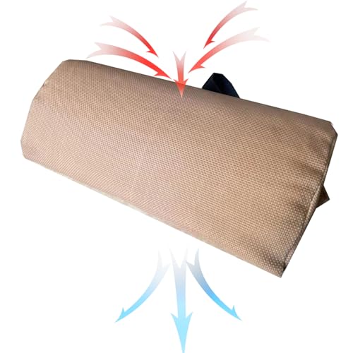 Almohada para cuello regulable con diseño transpirable y cojín ergonómico de oficina 7
