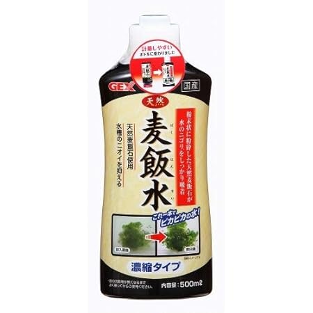 Amazon ジェックス 天然麦飯水 300ml ニゴリを吸着 ニオイを抑える ジェックス 水質テスト 管理用品 通販