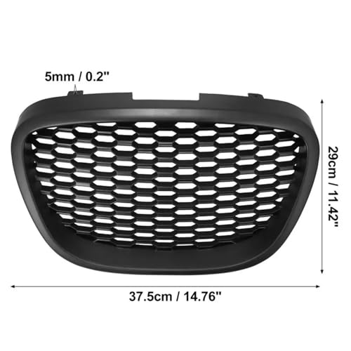 Parrilla rejilla sport panal abeja delantera para Seat Leon 1P y Altea 2