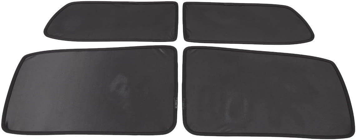 100% Protection Compatible with Hilux 2015 2016 2017 2018 2019 2020 2021 2022 2023 Shade Breathable Mesh Car Curtains Rear Door Rear Window Net Car Window Screens for Camping