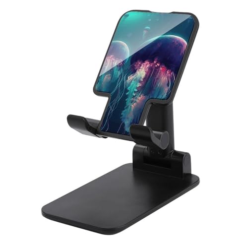 Support téléphone réglable et antidérapante Color Jellyfish pliable