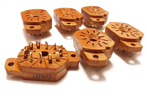 Socket For Nixie Tubes Military Version In-12A, In-12B, In-15A, In-15B, Iv-22, New 6 Pcs #TOP2