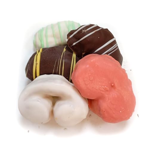 DELICIXIMOS · Surtido de palmeras Jugosas con relleno: chocolate, kinder, chocolate blanco y fresa. Producto Artesano muy jugosas. 350 gramos