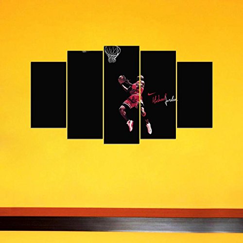 Buy Impression Wall Decor Michael Jordan Sticker (53 x 99 cms) Online