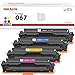 Produktbild 067 067H Toner Set Kompatible für Canon 067 067H für Canon i-SENSYS MF657Cdw MF655Cdw MF651Cw LBP633Cdw LBP632Cdw LBP631Cw MF653Cdw MF654Cdw MF656Cdw (Schwarz Cyan Gelb Magenta)