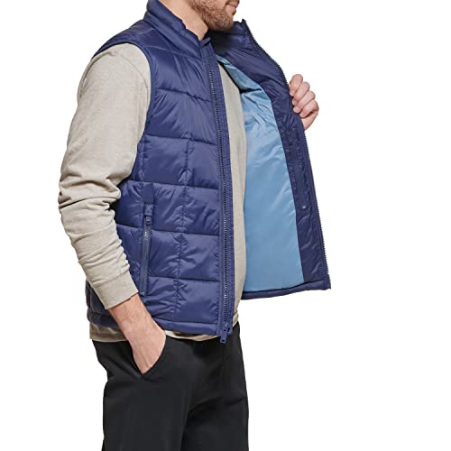 Dockers mens Men's Box Quilted Puffer Vest4