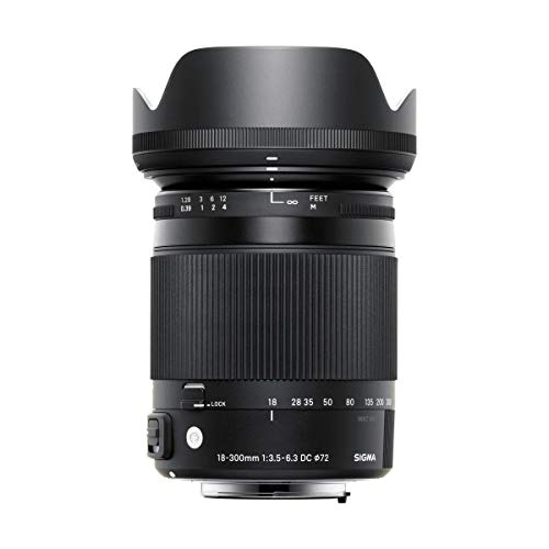 Sigma 18-300mm F3.5-6.3 Contemporary DC Macro OS HSM Lens for Canon