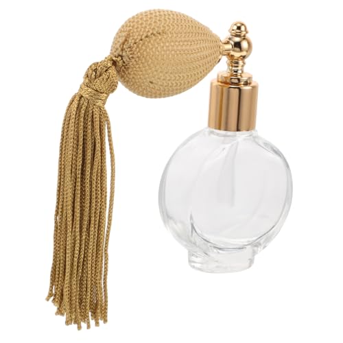 BESTYASH Botella de Perfume de Cristal Transparente con...