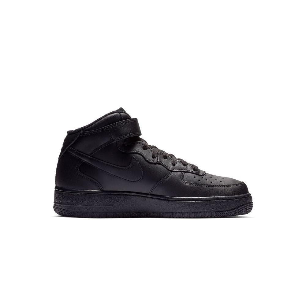 Buy Nike AIR Force 1 MID '07-BLACK/BLACK-CW2289-001-12UK at