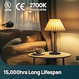 Linkind Bayonet Light Bulb 60w Equivalent,Warm White 2700K, 7.5W 806lm B22d LED Bulbs,G45 Golf Ball Energy Saving Bulbs, Non-Dimmable, 4 Pack - Image 5