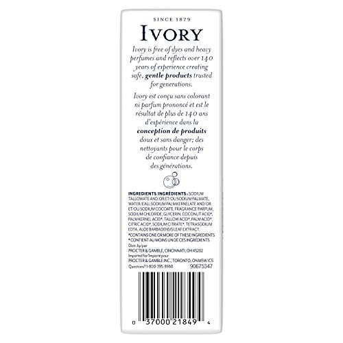 Ivory 00037000218494 Bar Soap Aloe Scent, 3.17 Ounce thumb #1