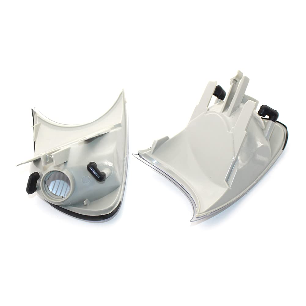 Reemplazo de carcasa de lente transparente para luz de posición lateral delantera del automóvil para Serie 3 E46 2 puertas 323Ci 325Ci 328Ci 330Ci 2000-2001, lado izquierdo y derecho
