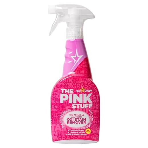 Stardrops - The Pink Stuff - The Miracle Laundry Oxi Stain Remover Spray 500ml