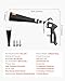 VEVOR Car Cleaning Gun, 6-9.2 Bar High-Pressure Air Blow Gun with 2 Set Nozzles, 360° Rotating Nozzle for Complete Cleaning, Quickly Blasts Dirt and Dust from Surface, Work with 1/4 NPT Air Compressor