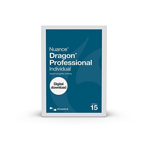 Dragon Professional Individual 15.0 Speech Dictation and Voice Recognition Software [PC Download]