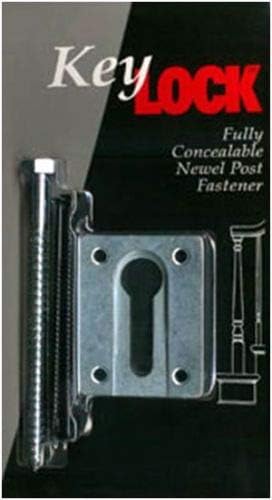 KeyLOCK Newel Post Fastener Key Lock Box of 6 LJ Smith LJ3005