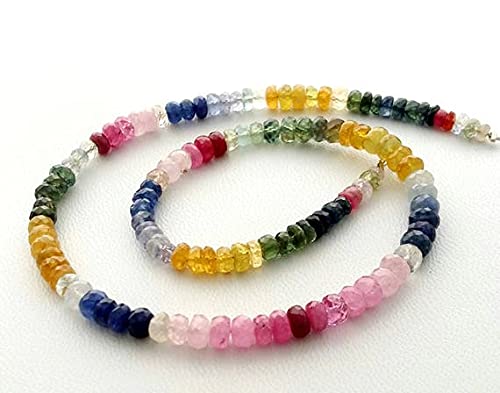 Multi saphir perles facettées contre les bijoux ternes : illuminez vos créations - 2
