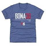 500 LEVEL Adem Bona Philadelphia 76ers Youth Shirt - Adem Bona Philadelphia 76ers Elite WHT (Tri Royal, 6-7Y Small)