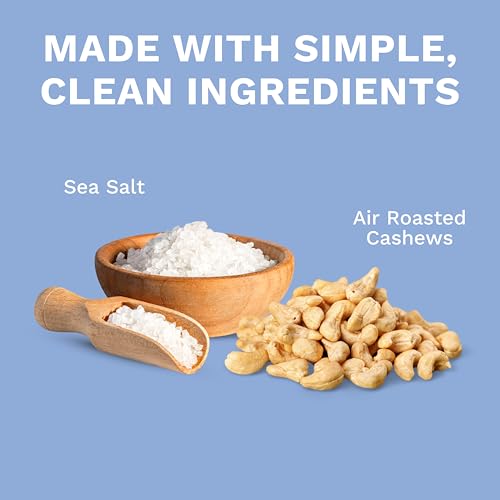Image of Lightly Salted Cashews with Skin by Karma Nuts, Whole, Roasted, Vegan, Gluten Free, Low Net Carb, Natural, No Sugar Added, Keto Friendly, Everyday Nut Snack, 1.5 Ounce (12 Snack Packs)