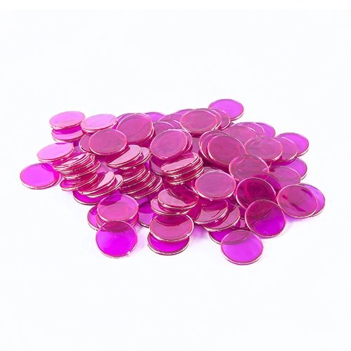 Magnetic Bingo Chips - Purple