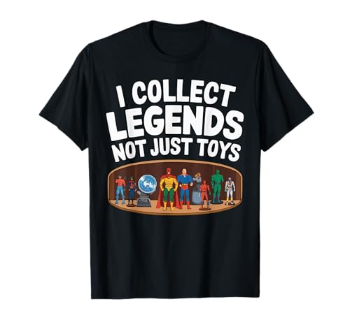 Action Figure Collector Toy Enthusiast Toy Collecting T-Shirt