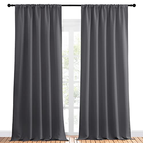 image for NICETOWN Blackout Curtain Panels for Window - Energy Efficient & Noise