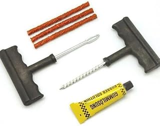 SACAR Tire Repair Kit for Car Electric Motorcycle Tire Repair Kit with Rubber Tape and Tire Repair Glue
