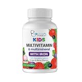 Doctor's Finest Kids Multivitamin & Multimineral with Iron, Grape & Berry, 150 Chewable Tablets