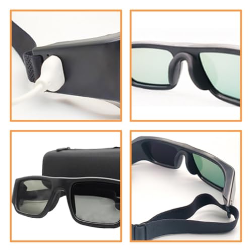 Lunettes de réflexe stroboscopiques pour softball et agilité - 4
