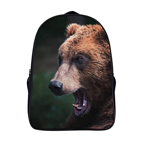 Sac à dos ours mode décontractée : cartable ado fille garçon