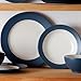 Noritake Colorwave Blue 12-Piece Rim Dinnerware Set, Service for 4