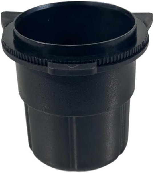 51mm 53mm 58mm Coffee Dosing Cup for 51/53/58mm Espresso Portafilters Coffee Sniffing Mug Espresso Machine Accessories(58mm,Transparent)