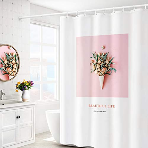 Rideau de douche anti-éclaboussures pour stopper l'eau au sol 150x200cm