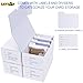 Trading-Card Storage Box, 4-Pack • 400 Count Corrugated Cardboard Storage Box with dividers & labels for TCG/Magic/Mtg Storage and Collection, Horizontal