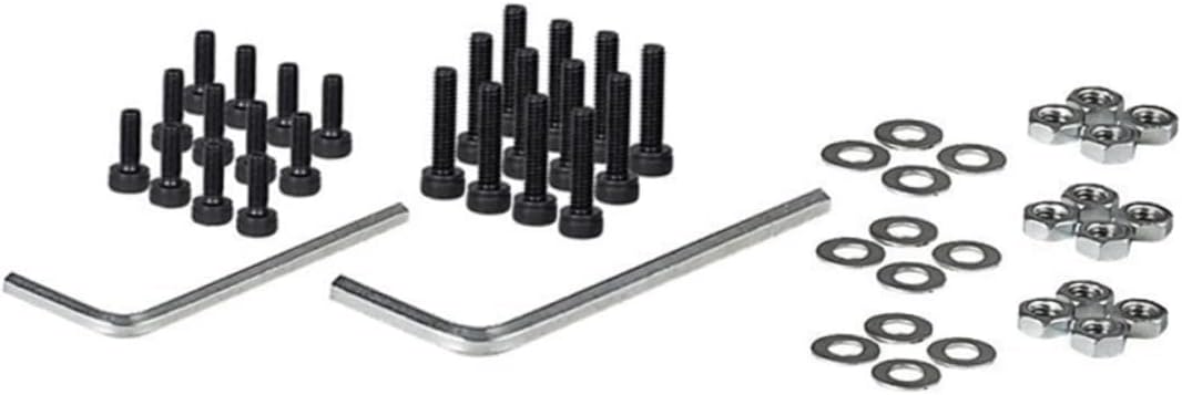 Gatuida 3pack Alloy Steel Shaped Stepper Motor Mount Plate for Complete Screws Spanner