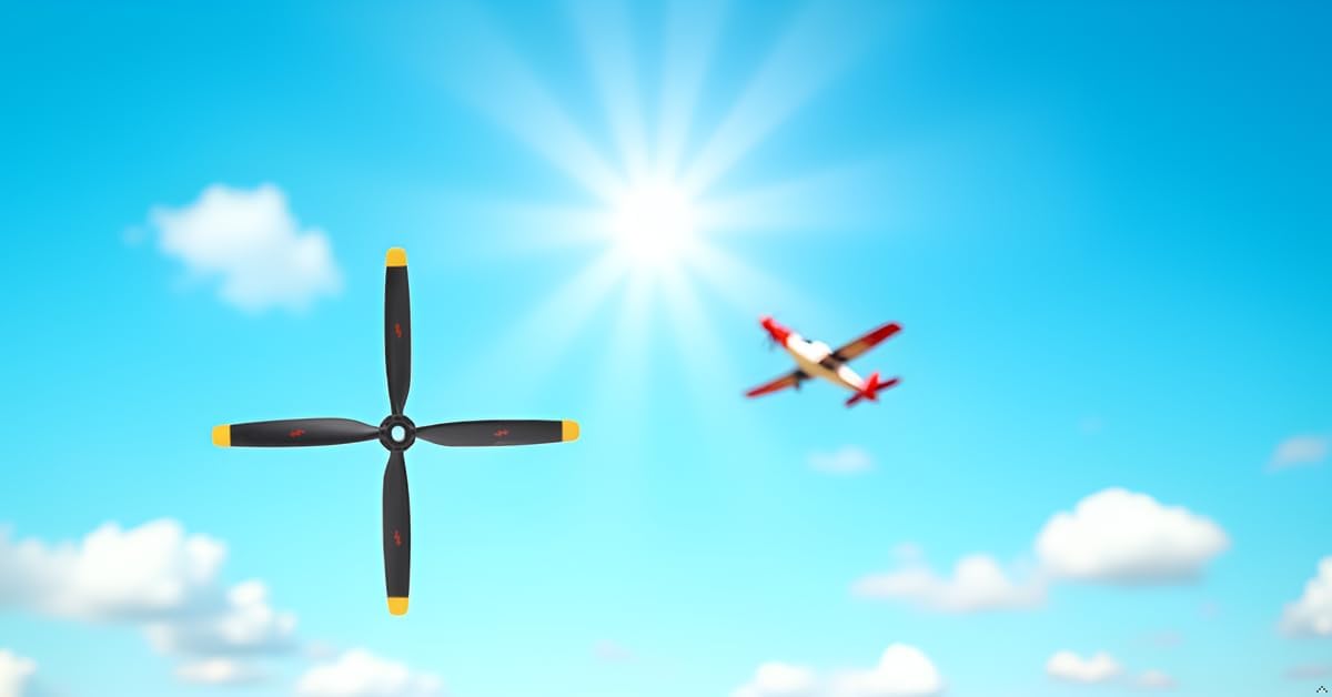 Alomejor RC Propeller, Replacement, Aircraft Propeller Lightweight Design for hobbyists Racing Flying and Outdoor Activities