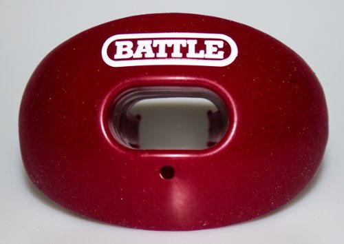 Battle Oxygen Lip Protector Mouthguard, Maroon