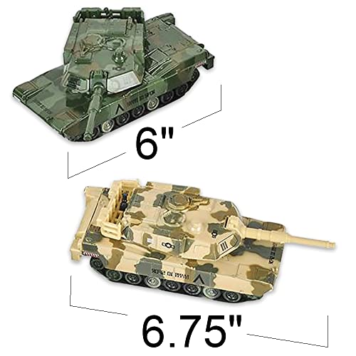 Artcreativity Pull Back Tank Toys, Set Of 3, Diecast Tank Military Toys In Camouflage Colors, Army Toys For Boys And Girls With A Pullback Motion, Gifts And Army Party Favors For Kids #TOP24
