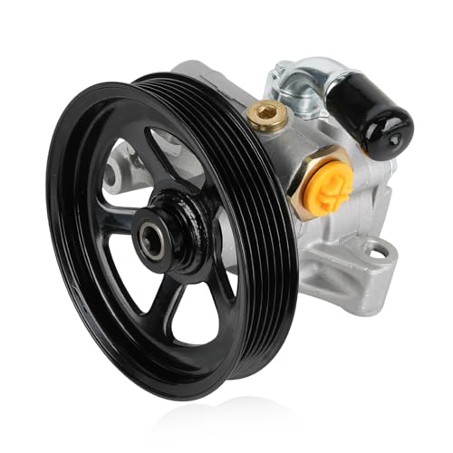 Image of JDMEXEV Power Steering Pump with Pulley Compatible with Chevy Traverse GMC Acadia Buick Enclave 2009 to 2013, Compatible with Saturn Outlook 2007 to 2010, Replacement for 96-2403, 20-2403, 25897549