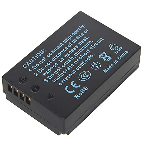 Dste Replacement For 2X Lp-E12 Battery + Dc136 Travel And Car Charger Adapter Compatible Canon Eos M Eos M10 M50 Eos Rebel Sl1 Eos 100D Powershot Sx70 Eos M100 Eos M200 Eos M200 Specs Digital Camera #TOP3