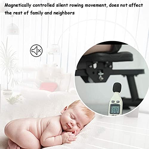 Image of Rowing Machines Rowing Machine Magnetically Controlled Silent Rowing Machine Home Aerobics Fitness Rowing Fitness Equipment for Ho