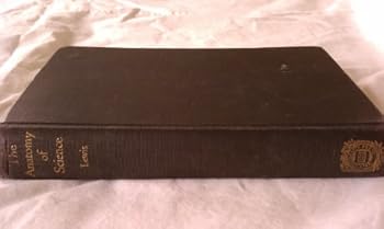 Hardcover The Anatomy of Science Book