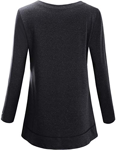 Image of Cestyle Workout Tops for Women Yoga Tops Running Shirts Activewear Tee Shirt