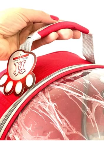 Mochila Pet Visão Panorâmica Astronauta Cachorro Gato Cão Transporte Animais Estimação Bolsa Ventila