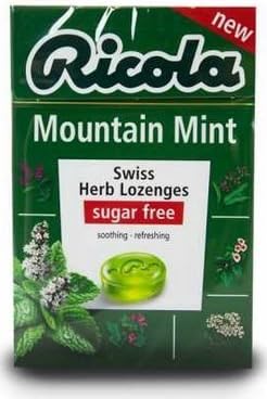 Mountain Mint Swiss Herb Lozenges, Sugar Free - 40g