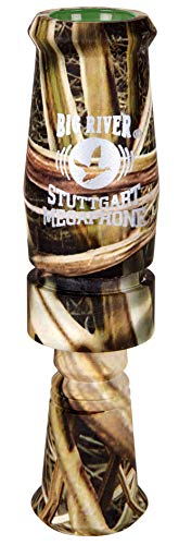 Flambeau Outdoors BR870 Big River Stuttgart Megaphone Duck Call, Realistic Waterfowl Call - Double Reed - Duck